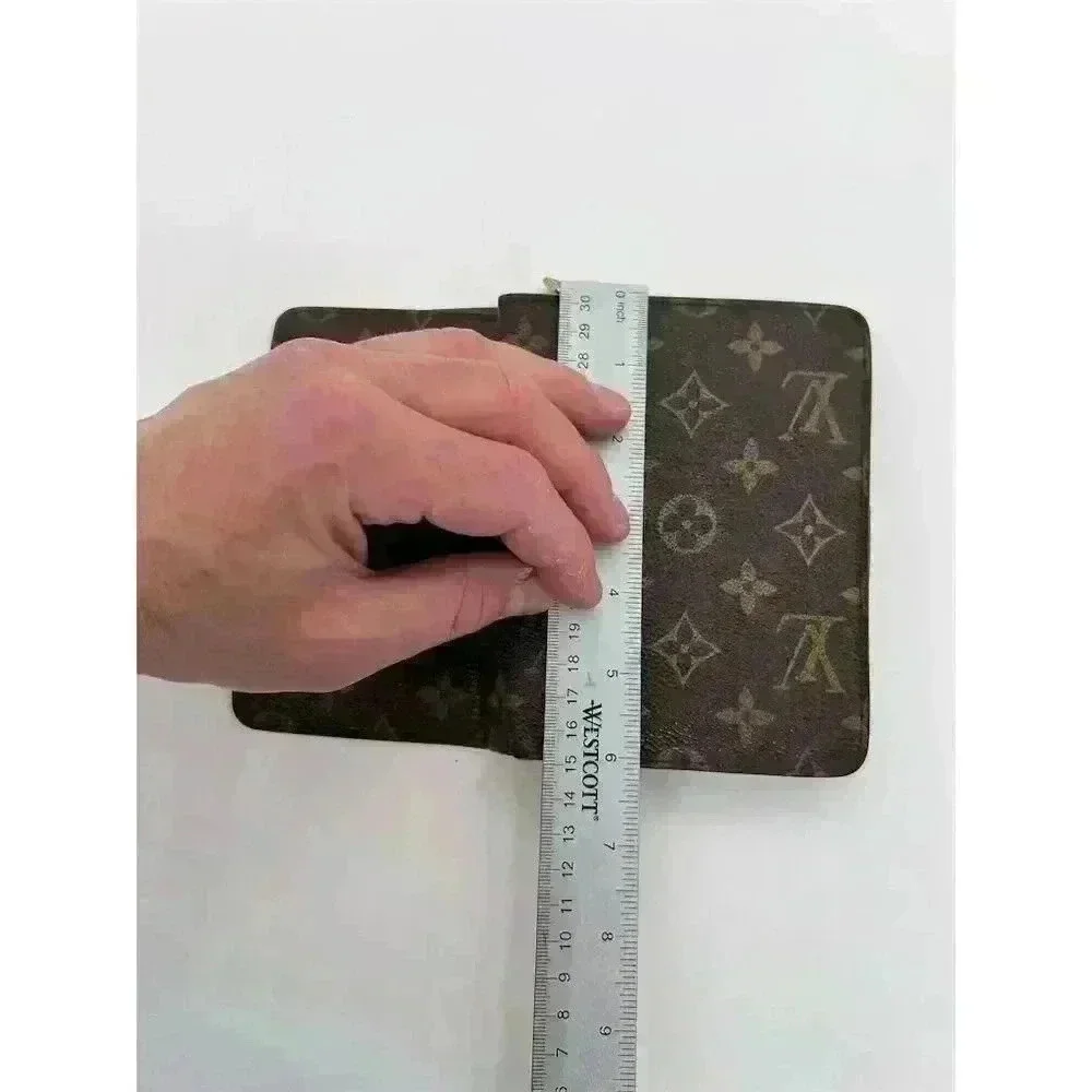 Louis Vuitton Women's Monogram Canvas Wallet Brown Credit Card Holder - Picture 13 of 16